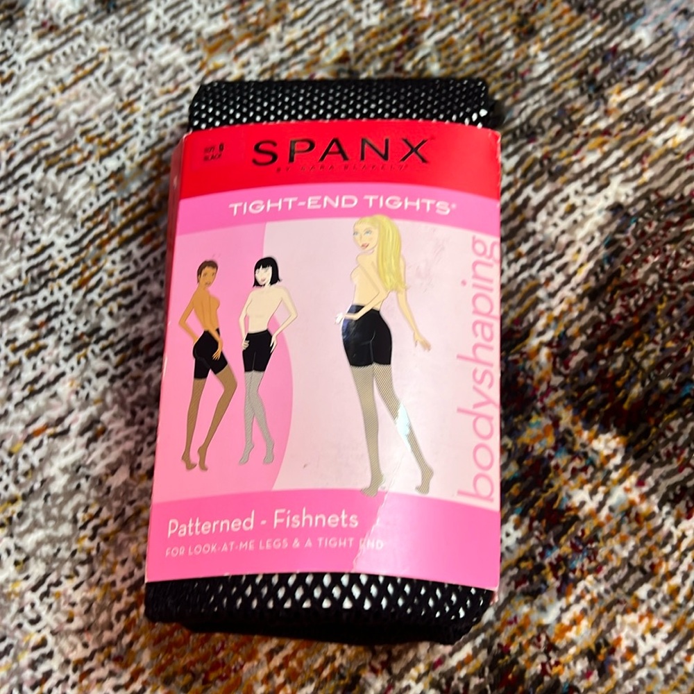 Spanx fishnet tights